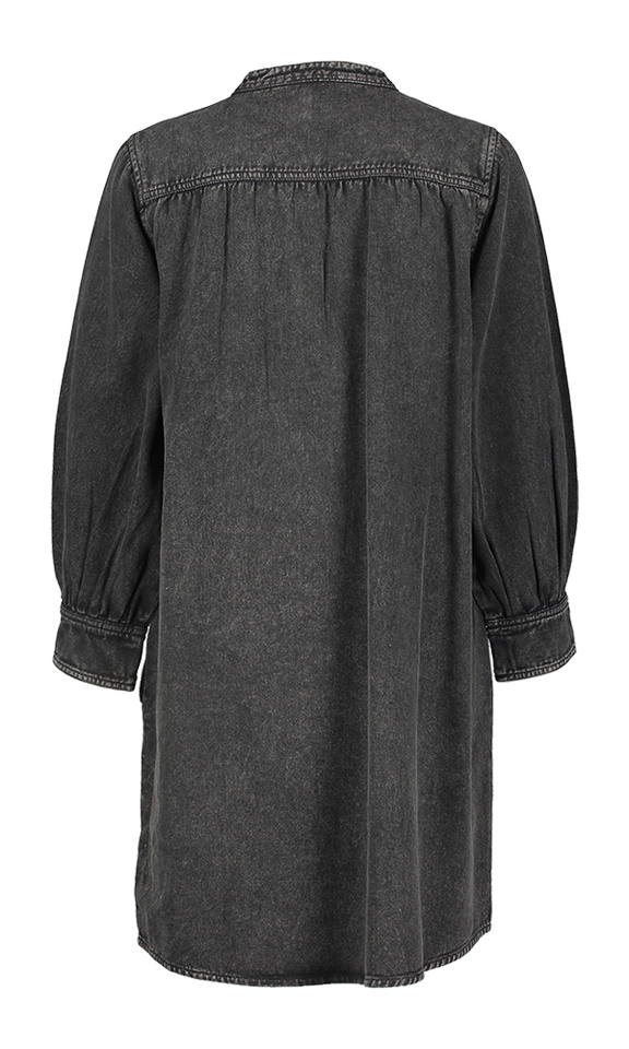 Zwarte jeansjurk Jina Dress By-Bar 