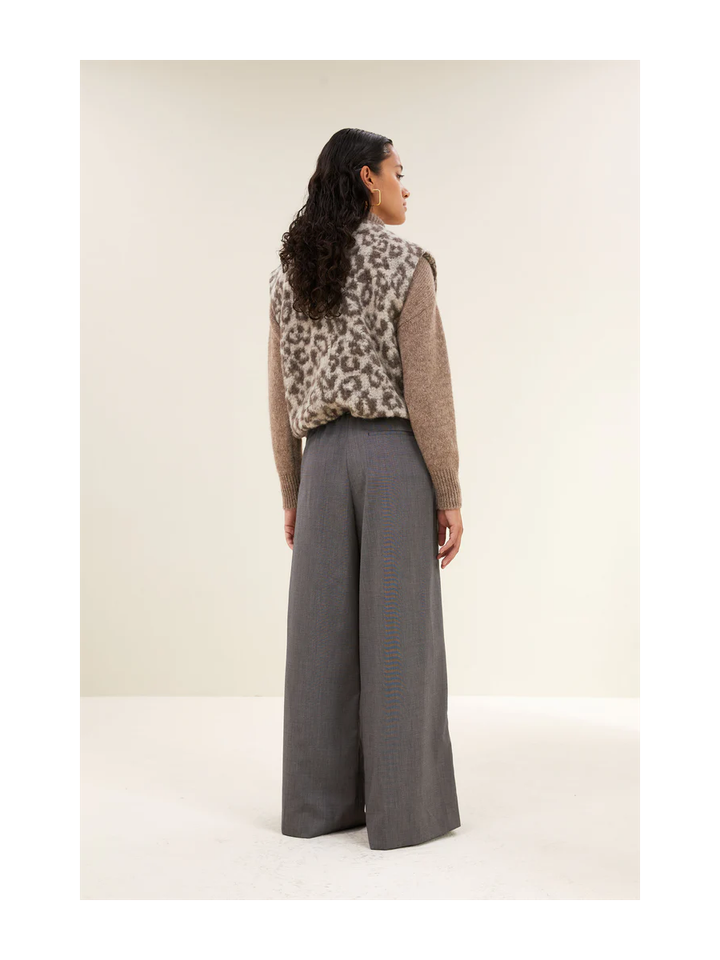 Dierenprint bodywarmer Maggie By-Bar 
