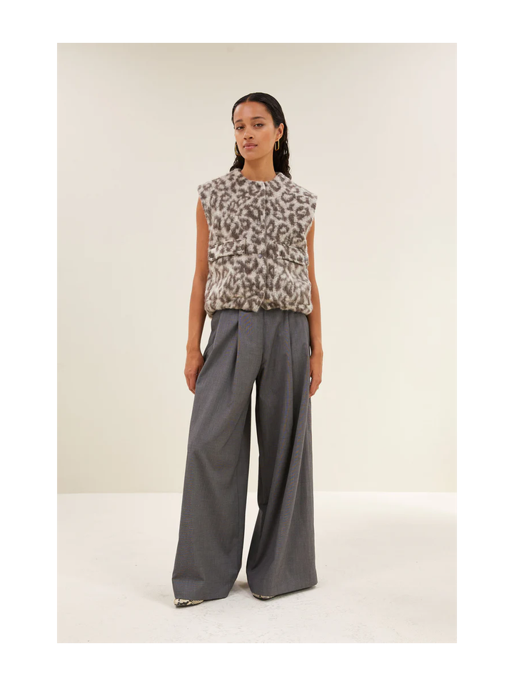Dierenprint bodywarmer Maggie By-Bar 