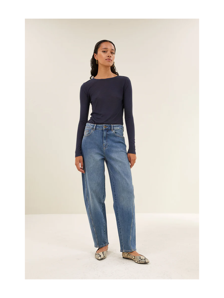 Navy basic ls wool By-Bar