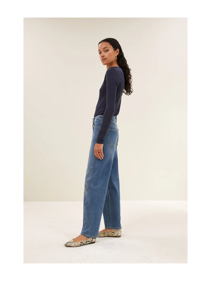 Navy basic ls wool By-Bar