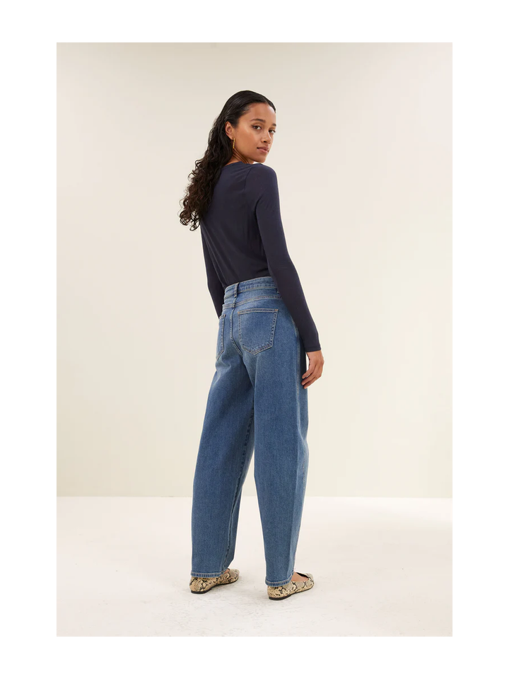 Navy basic ls wool By-Bar