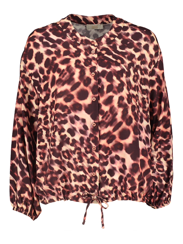 Roze bloes in dierenprint Signe Nature