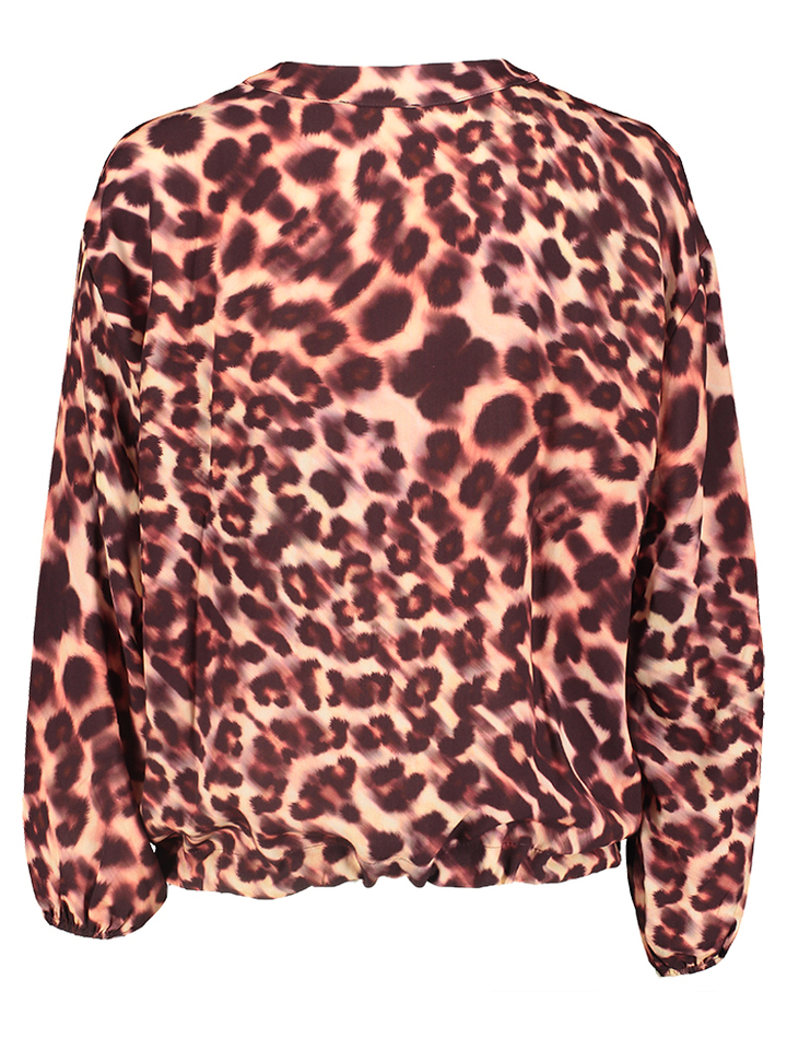 Roze bloes in dierenprint Signe Nature