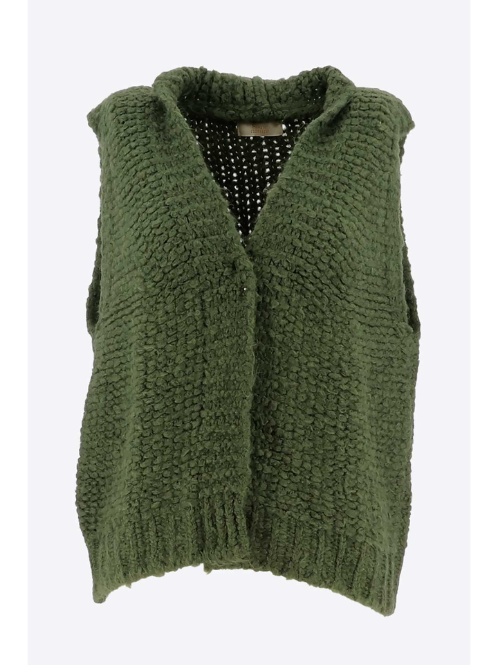 Khaki gilet Signe Nature 