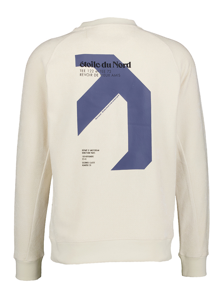 Beige trui met logo Dstrezzed