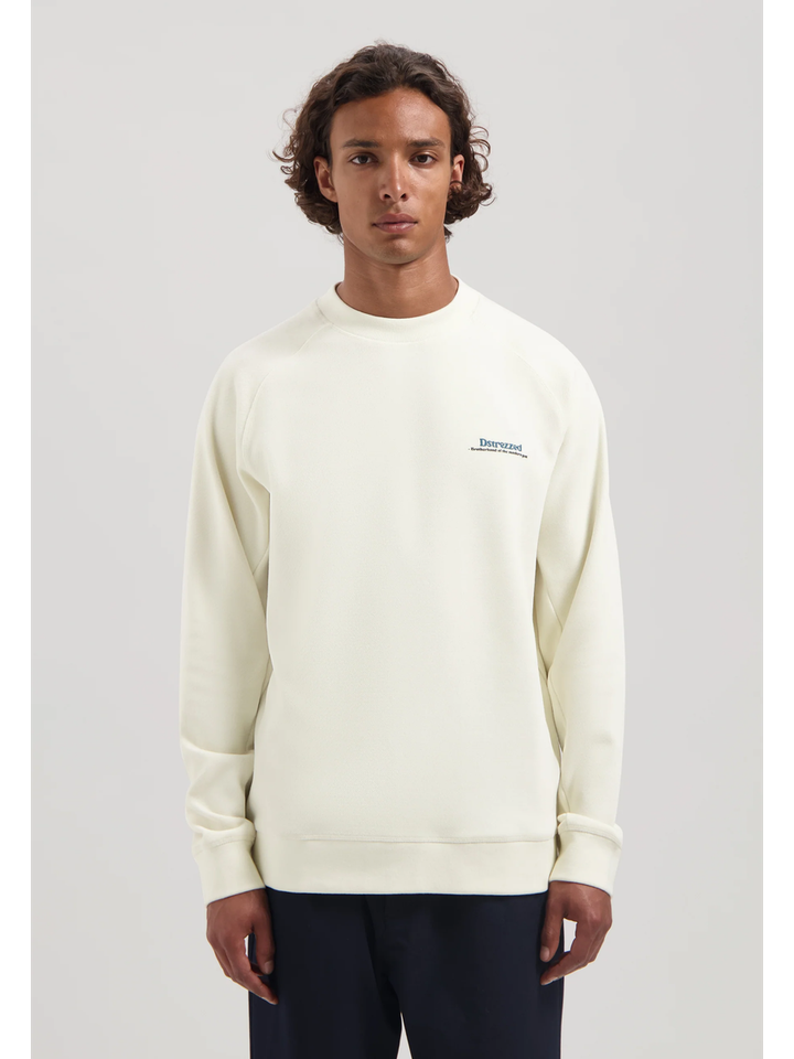 Beige trui met logo Dstrezzed