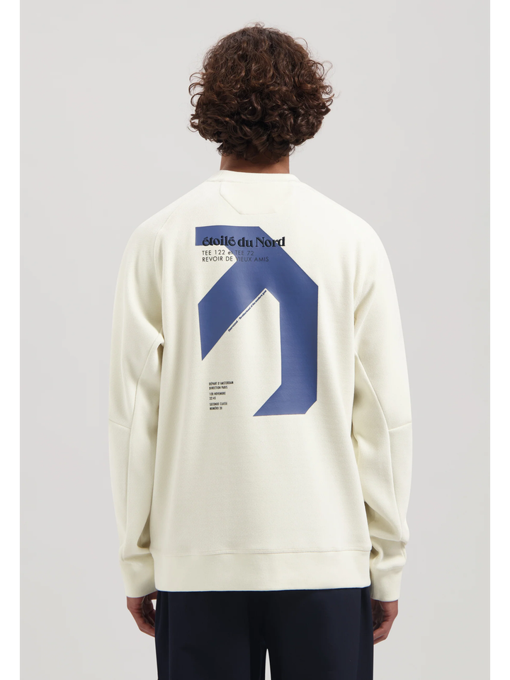 Beige trui met logo Dstrezzed