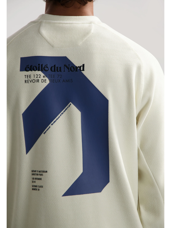 Beige trui met logo Dstrezzed