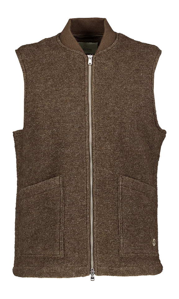 Bruine bodywarmer Dstrezzed 