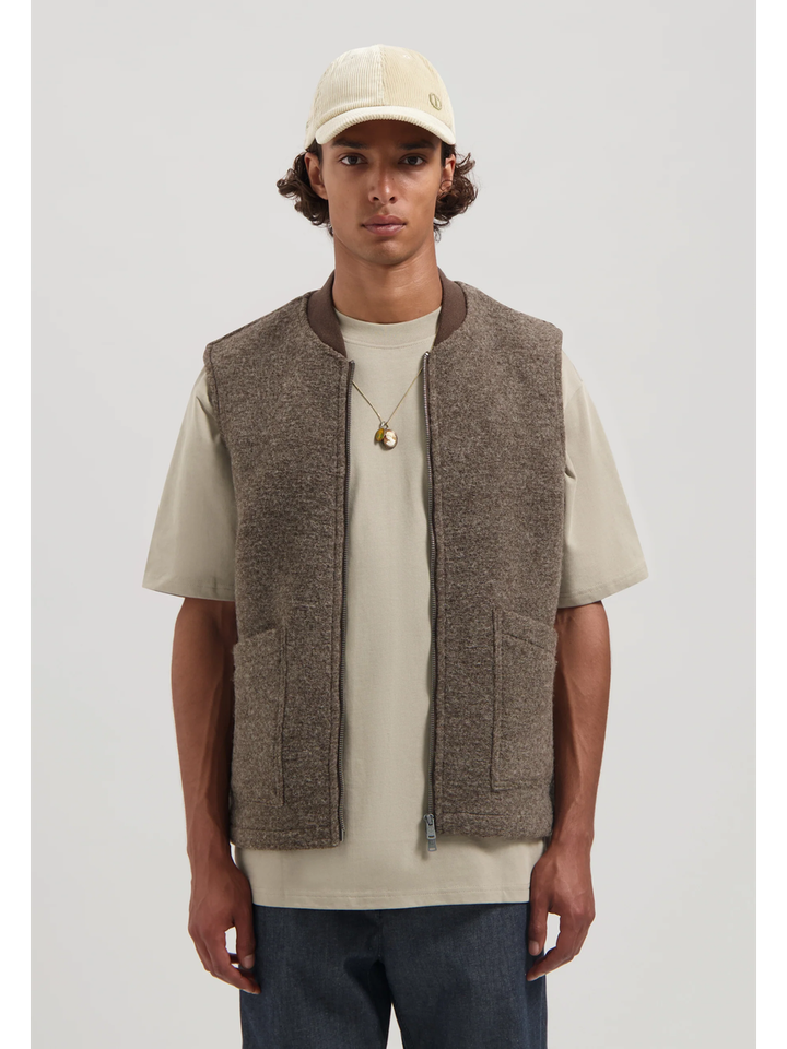 Bruine bodywarmer Dstrezzed 