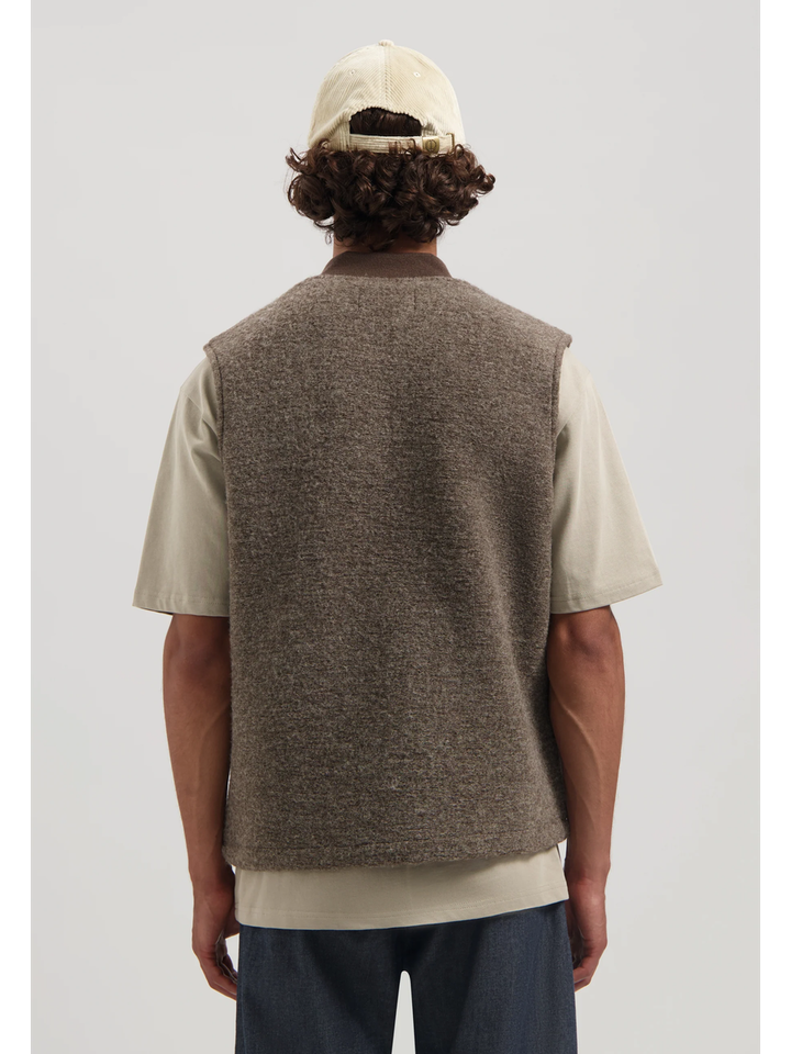 Bruine bodywarmer Dstrezzed 