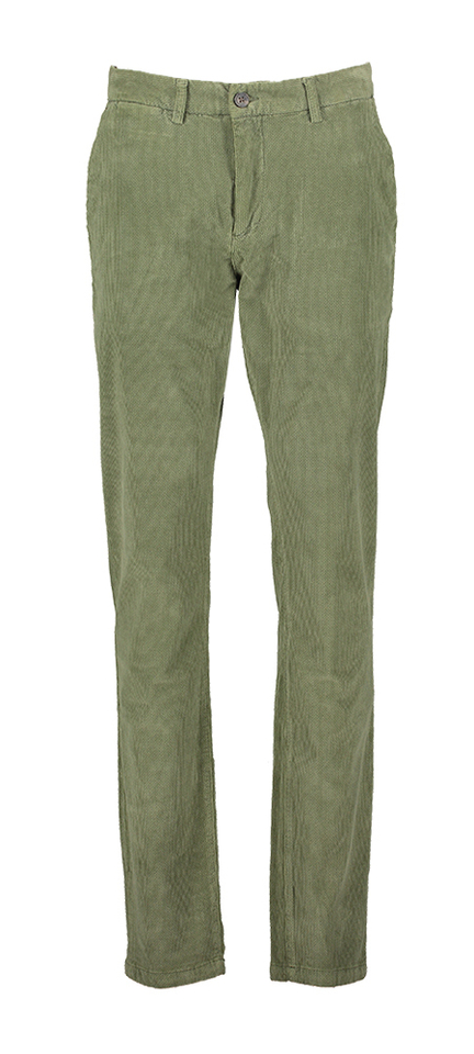 Groene ribfluwelen broek Dstrezzed
