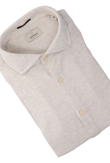 Beige katoenen hemd (regular fit) met lange mouwen Dstrezzed 