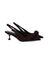Burgundy pumps Lola Cruz 