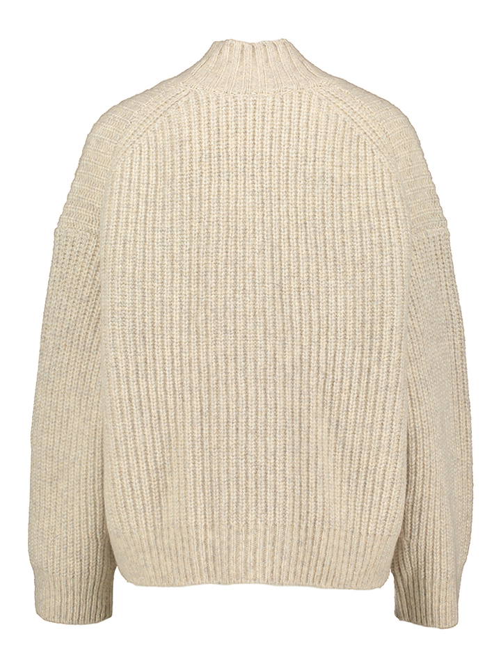 Beige cardigan met knopen Zenggi 