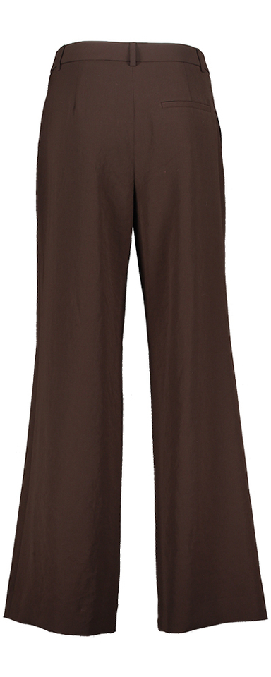 Bruine lange wijde broek Zenggi 