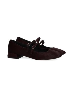 Bordeaux pumps in faux fur Bibi Lou