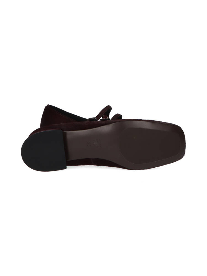 Bordeaux pumps in faux fur Bibi Lou