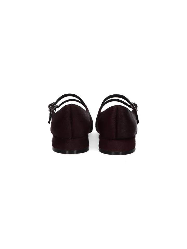 Bordeaux pumps in faux fur Bibi Lou
