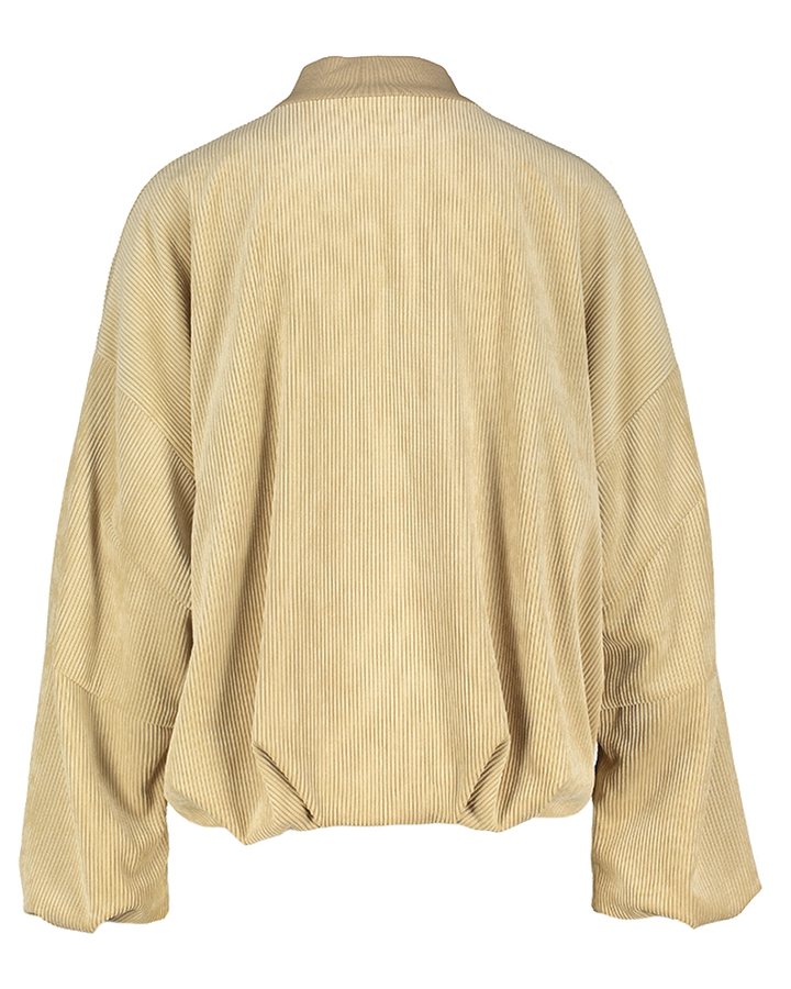 Beige ribfluweel vest Braddan Drykorn