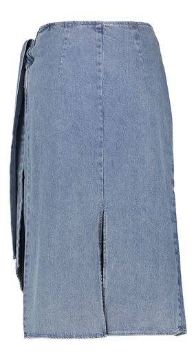 Jeansrok met overslag Naomi Les Soeurs 