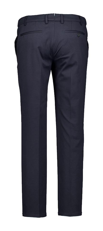 Blauwe geklede lange broek Morello Berwich