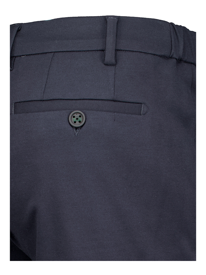 Blauwe geklede lange broek Morello Berwich