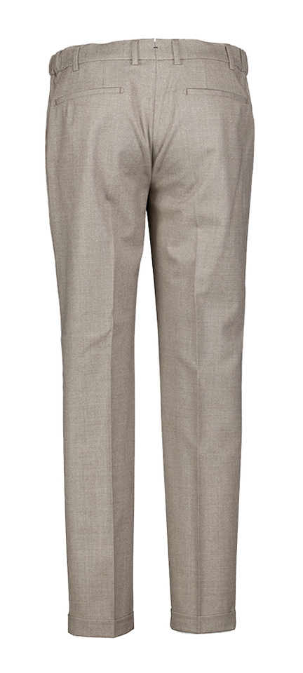 Beige wollen geklede broek Berwich