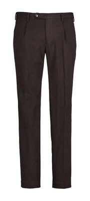 Bruine geklede broek Morello Berwich