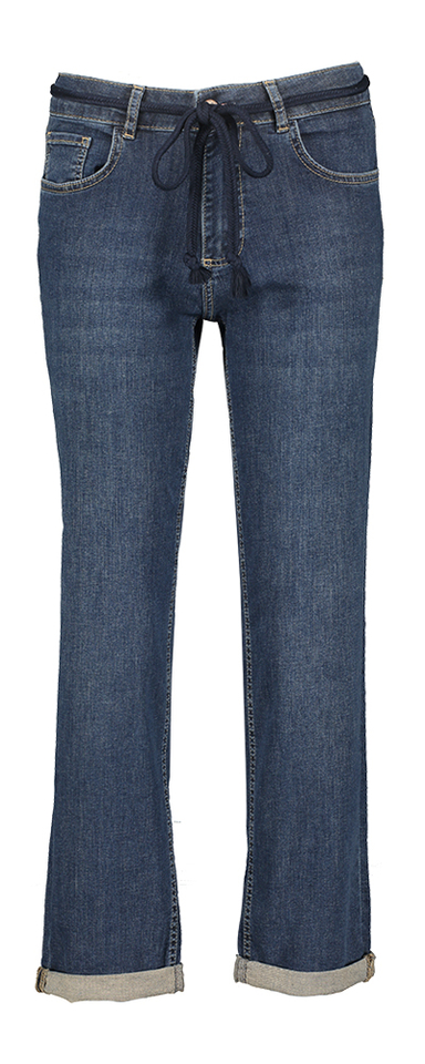Blauwe tapered jeans 