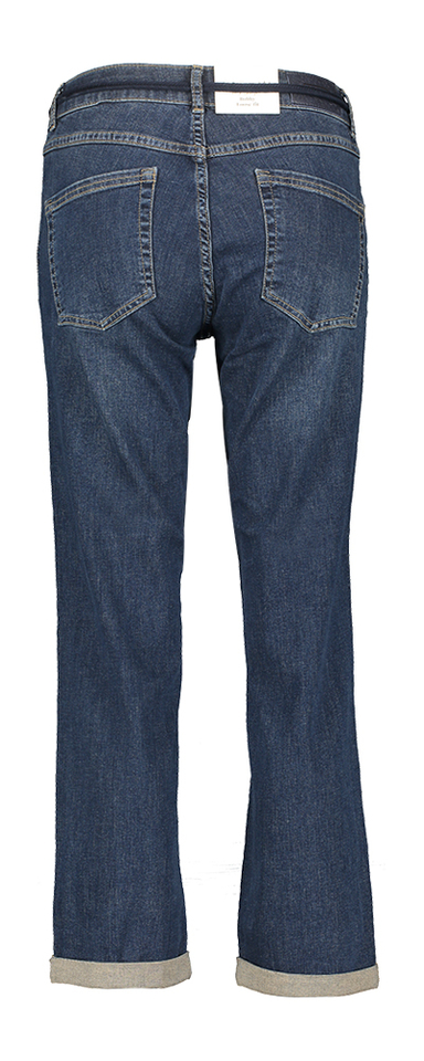Blauwe tapered jeans 