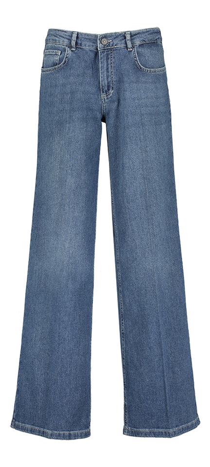Blauwe wide leg jeans Mira Para Mi 