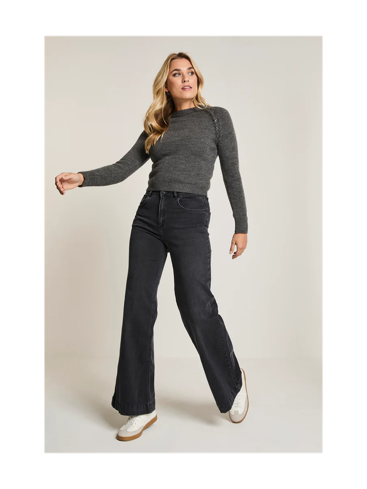 Zwarte loose jeans Scotty Para Mi