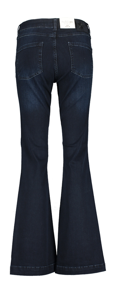 Donkerblauwe flare fit jeans Jade Daily Denim Para Mi