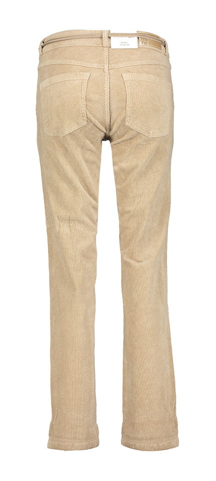 Beige loose broek Bobby cord Para Mi