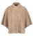 Zachte beige poncho Dewi Pino Pelle