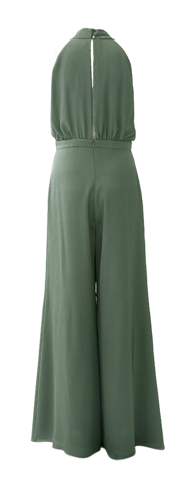 Groene feestelijke jumpsuit Swing