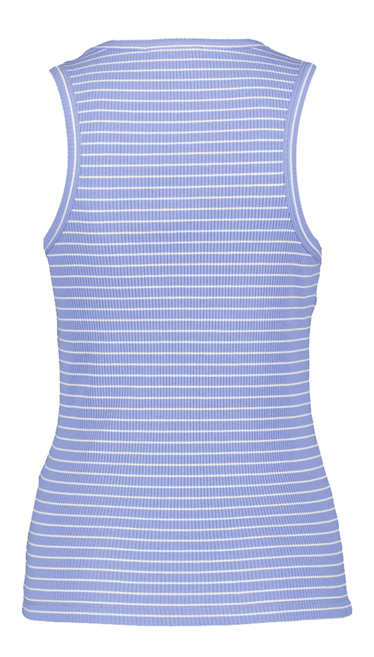 Blauwe gestreepte top Selected 