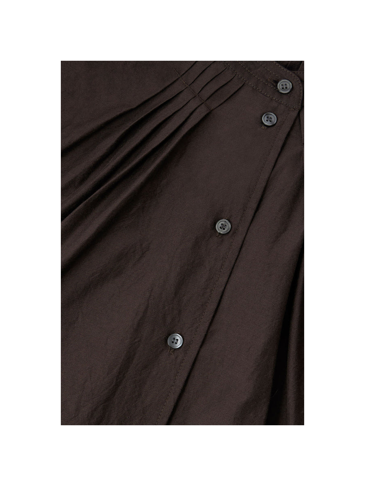Bruine oversized bloes met wijde mouwen Bucarest Soeur