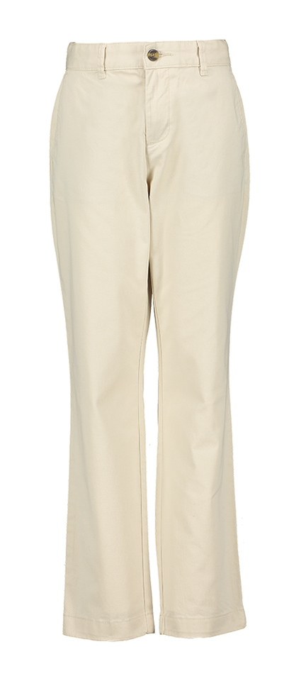 Ecru katoenen chino broek Hackett
