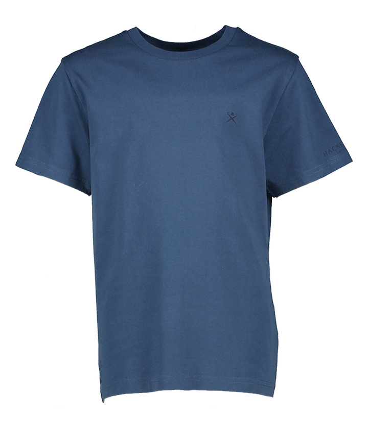 Blauwe t-shirt met korte mouwen Hackett