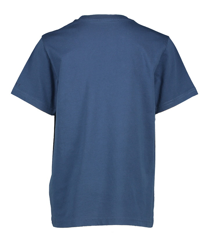 Blauwe t-shirt met korte mouwen Hackett