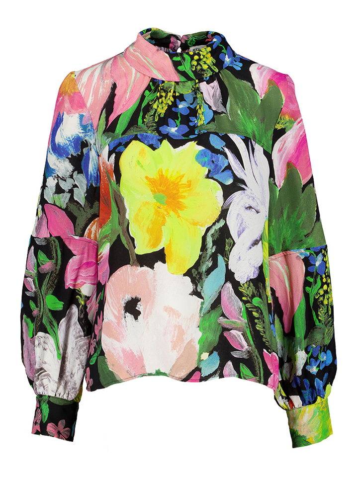 Multicolor bloes in bloemenprint Stine Goya