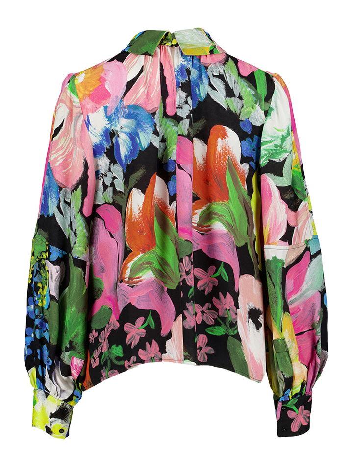 Multicolor bloes in bloemenprint Stine Goya