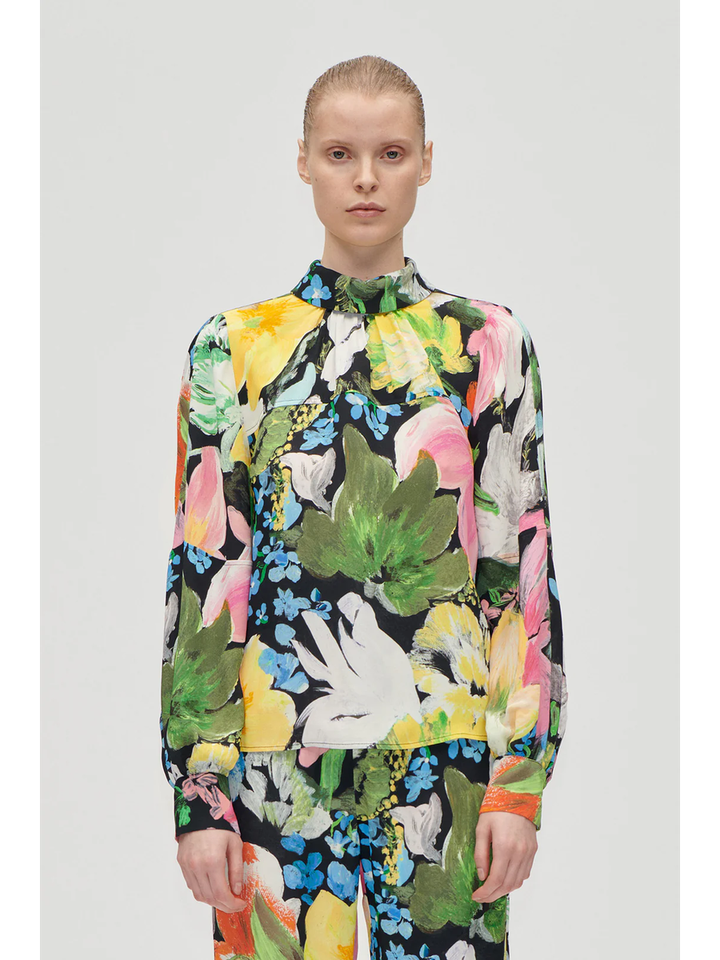 Multicolor bloes in bloemenprint Stine Goya