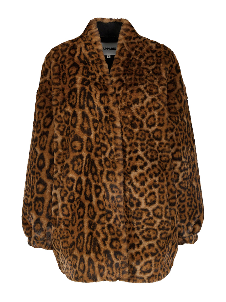 Leopard mantel Jane Apparis