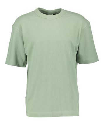 Iceberg green t-shirt met ronde hals Selected