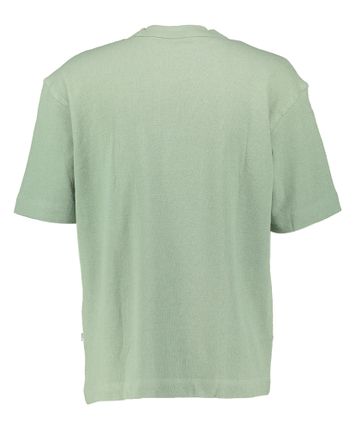Iceberg green t-shirt met ronde hals Selected
