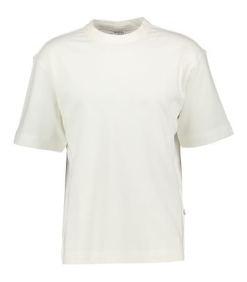 Egret t-shirt met ronde hals Selected 